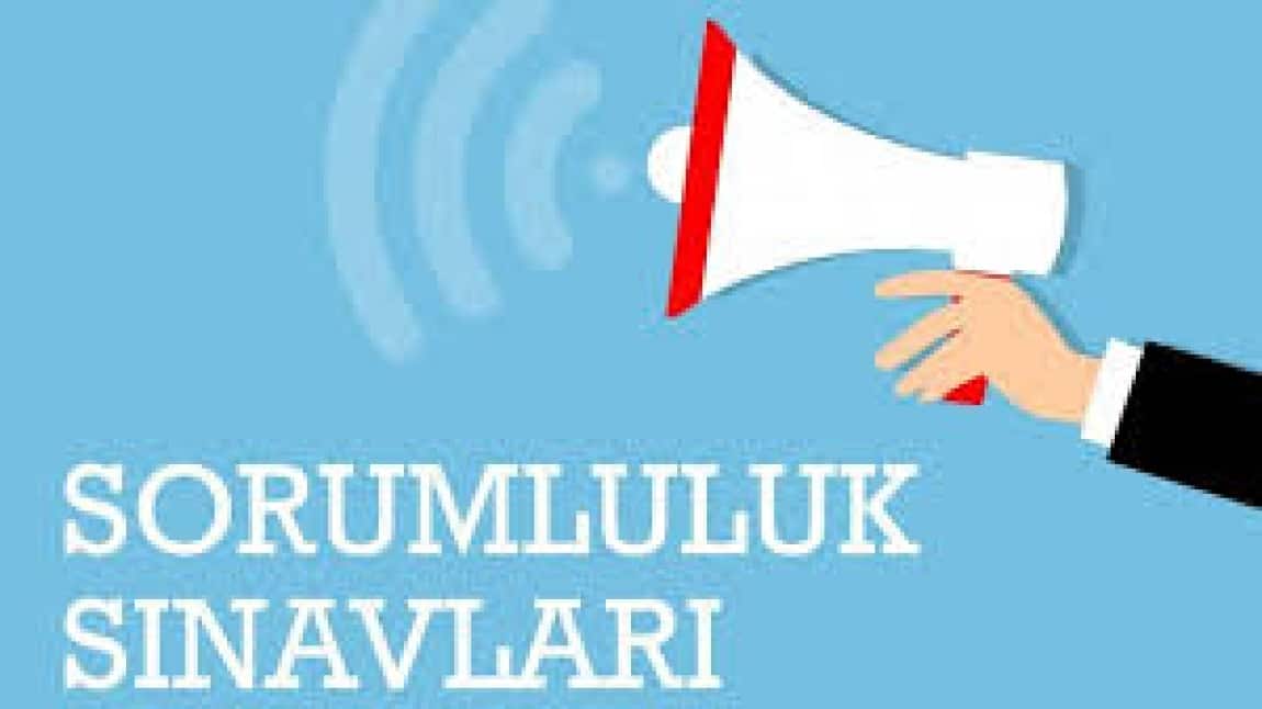  2024-2025 2. Dönem Başı Sorumluluk Sınavı